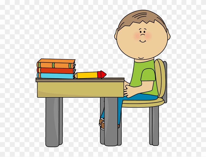 Clean Student Desk Clipart - Clip Art #815058