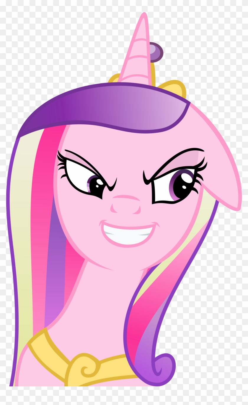Princess Clipart Smiling - Mlp Princess Cadence Evil #815075
