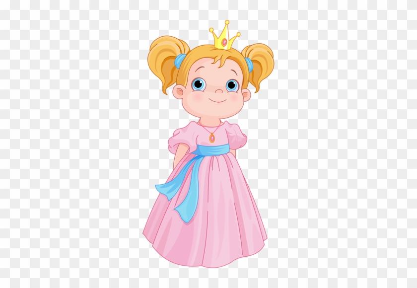 Princess Girl Cliparts - Little Girl Princess Clipart #815077
