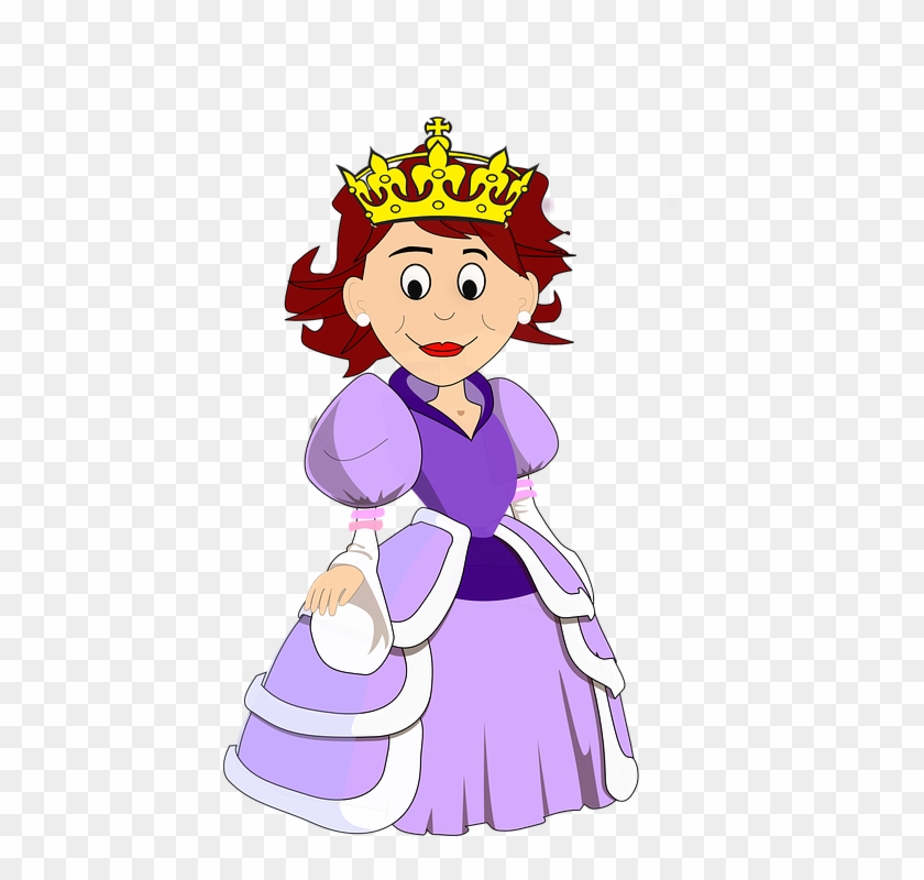 Purple Princess Cliparts - Animated Queen #815086