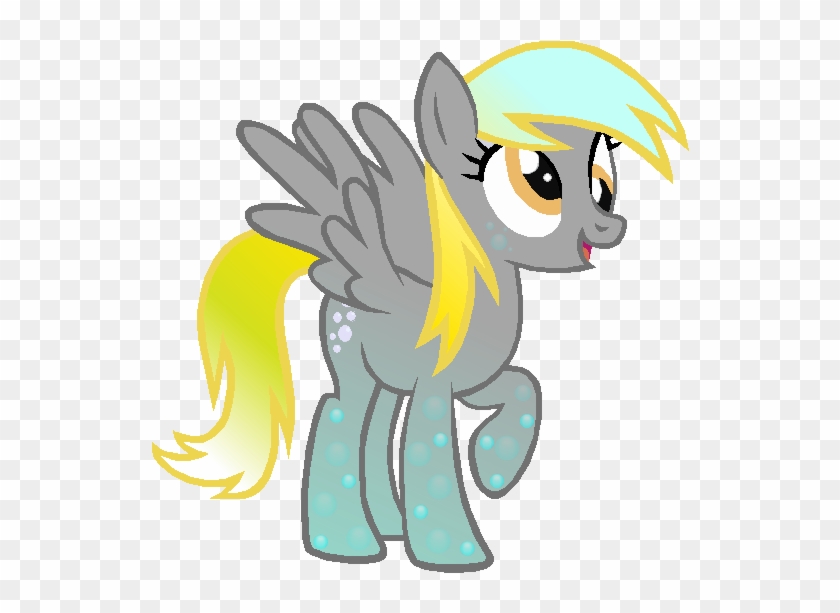 Rainbow Power Derpy Hooves By Santamouse23 - Derpy Hooves In Love #815200