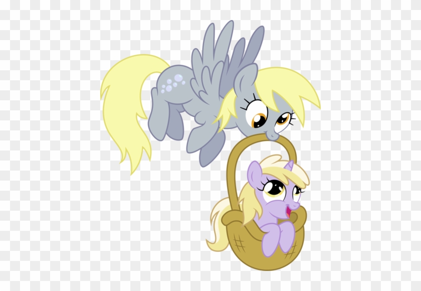 Derpy Hooves And Dinky Do By Artist-tryhardbrony - Mlp Derpy And Dinky #815241