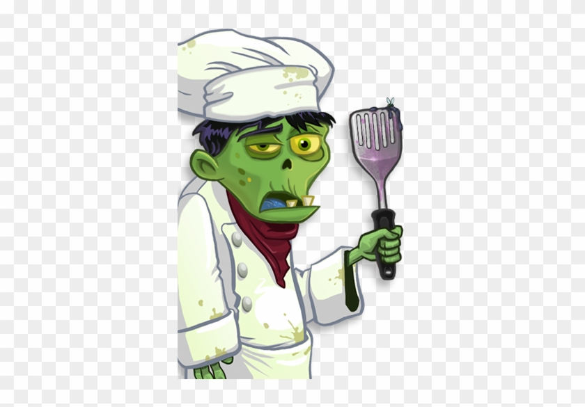 Zombie Clipart Chef - Zombie Cafe Chefs #815311