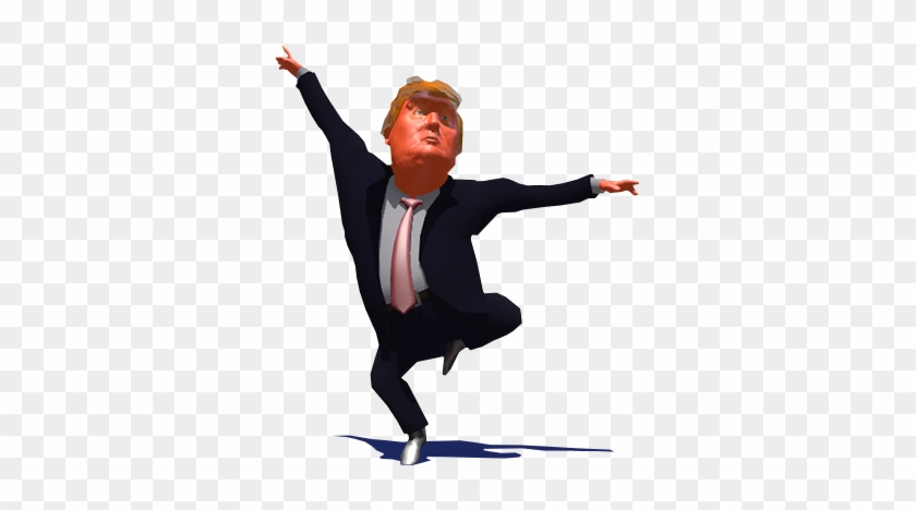 Put Trump To Twerk - Trump Dancing Gif Png #815342