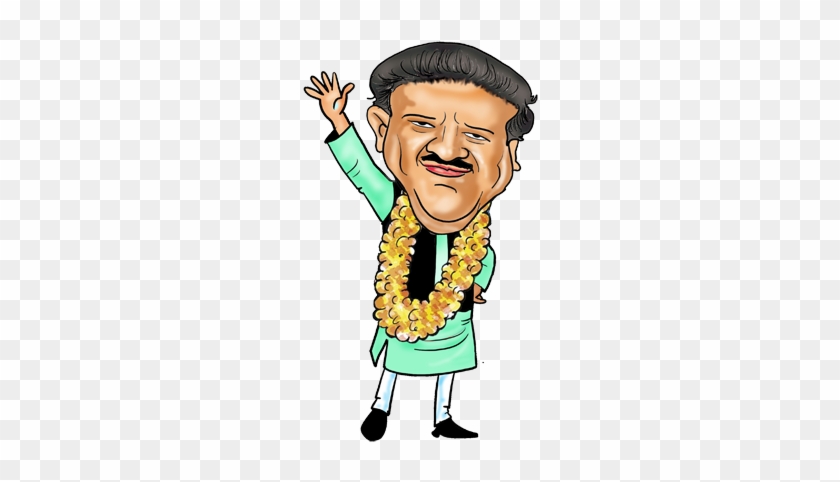 Prithviraj Chavan - Politicianscaricatures - Cartoon #815352