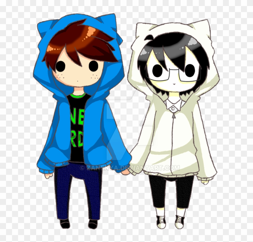 Drawn Chick Nerd - Cute Nerdy Anime Couples - Free Transparent PNG Clipart  Images Download