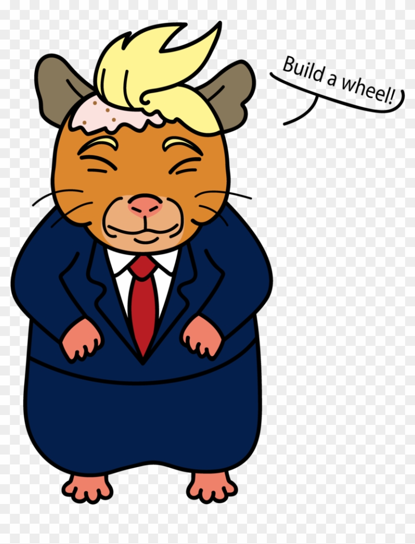 Hamster Trump By Randomchiz Hamster Trump By Randomchiz - Cartoon #815380