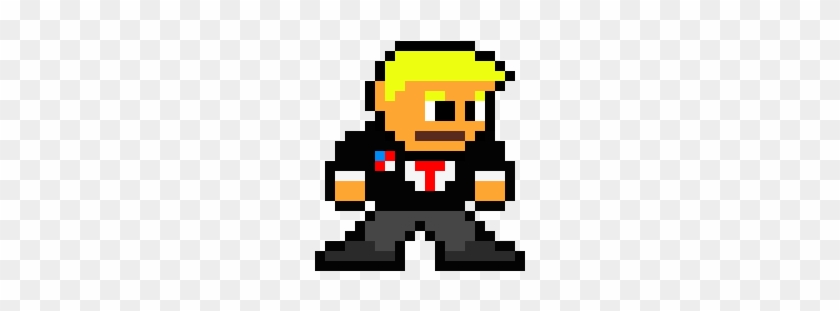 Trump - Pixel Art Stranger Things #815409