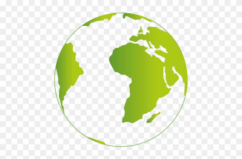 Green Globe Clipart - Green Earth Png #815461