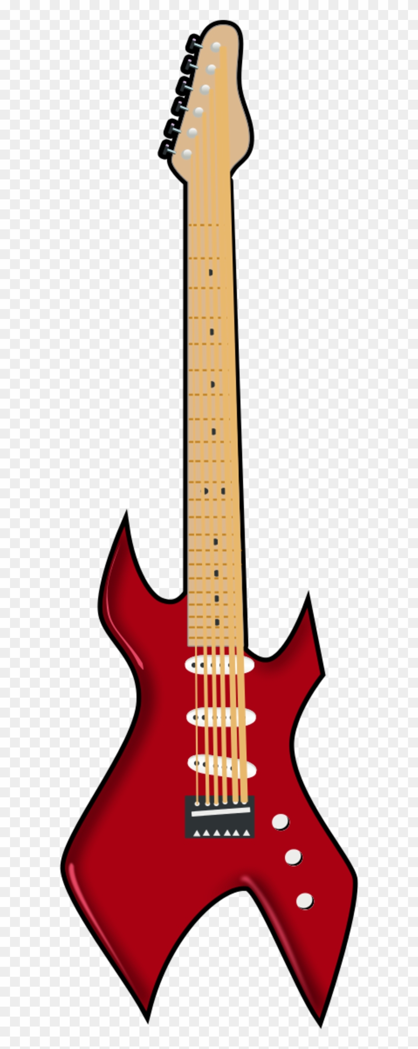 Lovely Clip Art Guitar Medium Size - Clip Art Electric Guitar Symbol Png #815479