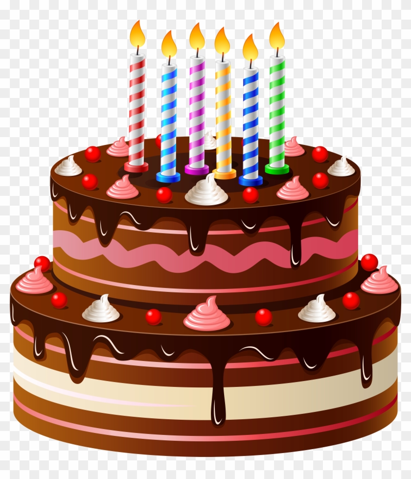 Birthday Cake Png Clip Art - Birthday Cake Transparent Background - Free Transparent  PNG Clipart Images Download