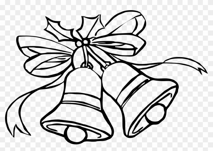 Christmas Bells Drawing - Sketch Of Christmas Bells #146976