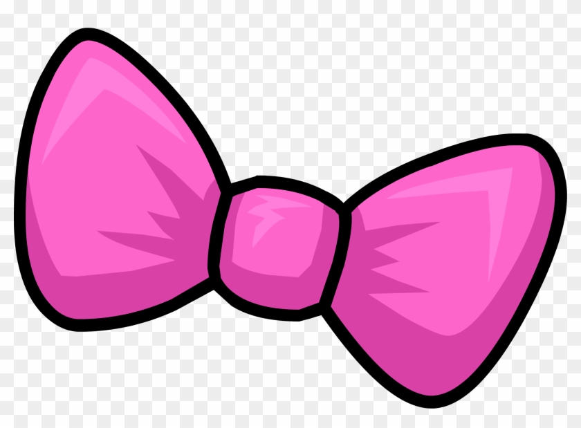 Club Bow Clipart - Pink Puffle Club Penguin #147268