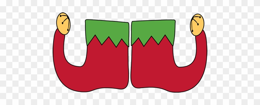 Pair Clipart Christmas - Christmas Elf Shoes Clipart #147275