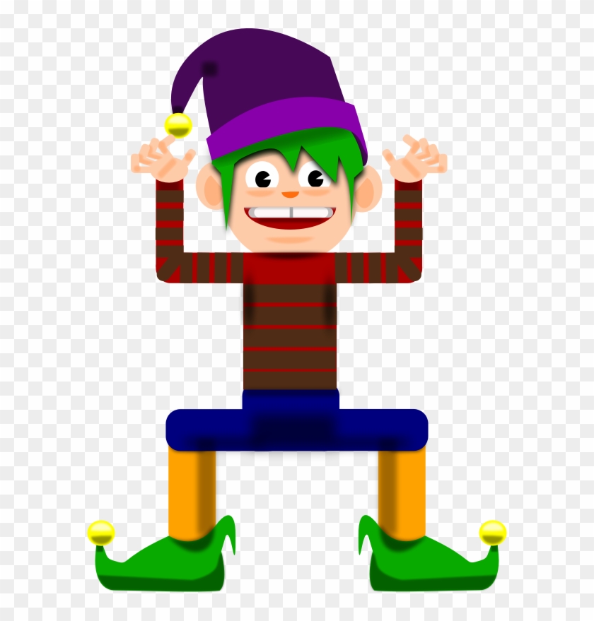 Boy Christmas Elf Elves Elvis Elvish Green Hair - Elf Vector Png #147547