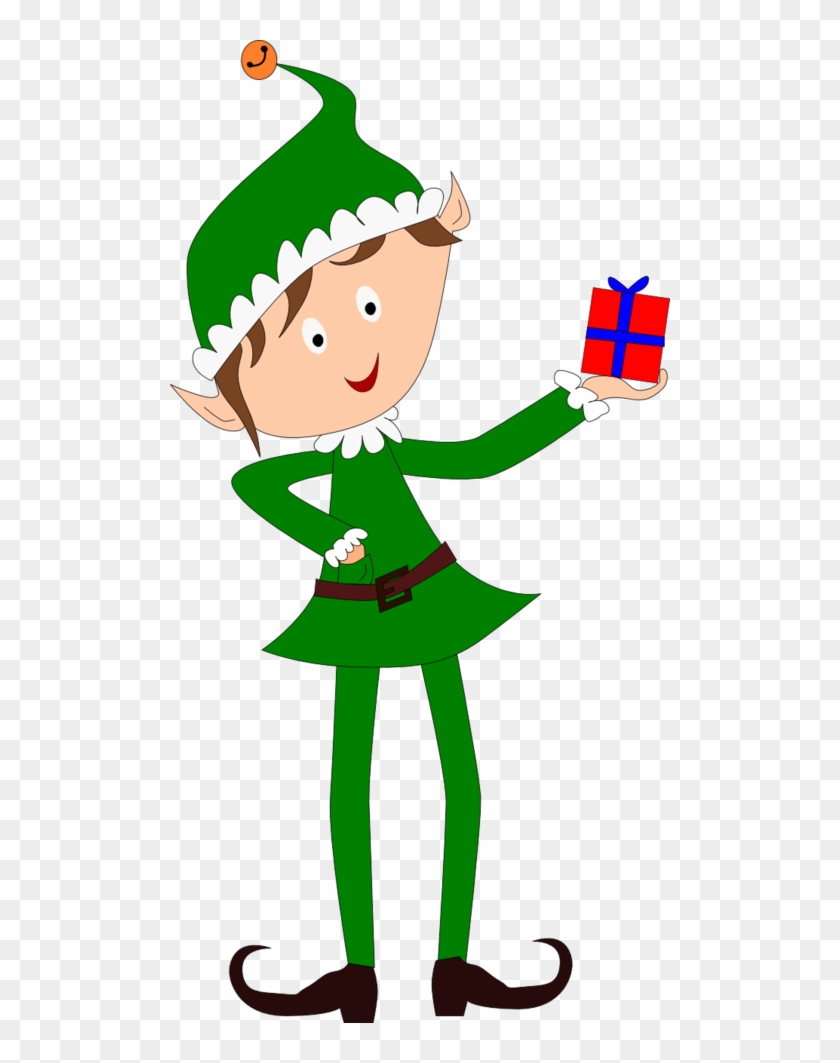 Secretsanta - Transparent Christmas Elf Art #147615