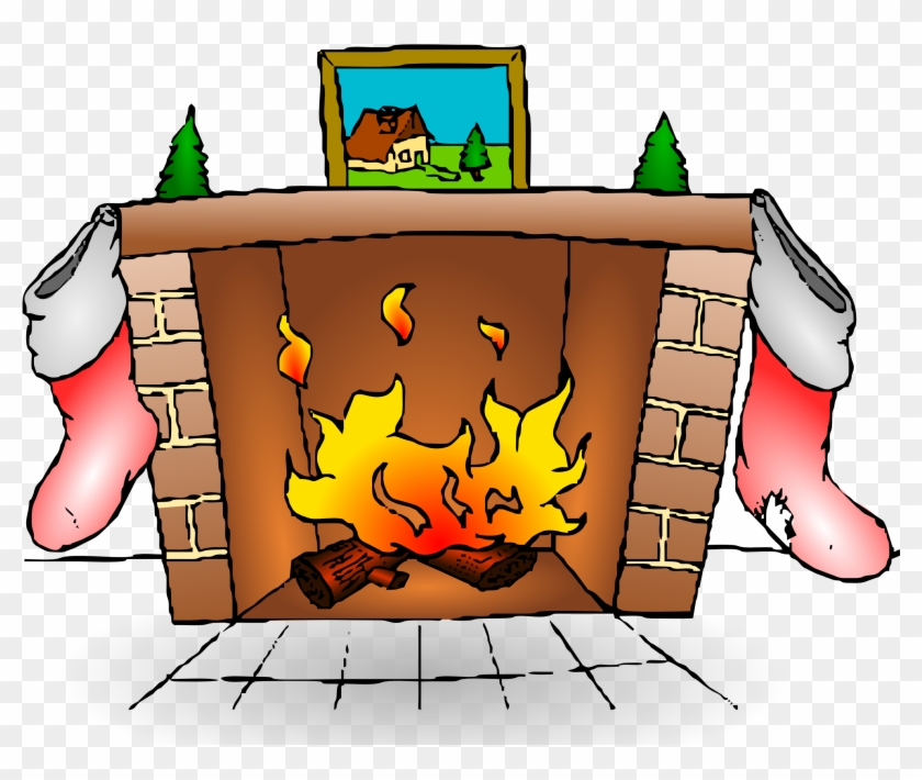 Animated - Fire Place Clip Art #147797