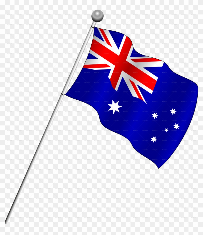 Australia Flag Png Transparent Images - Flag Of Australia Png #148118