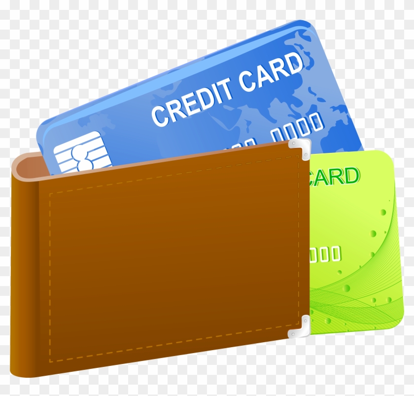 Credit Card Clipart - Credit Card Wallet Png #148145