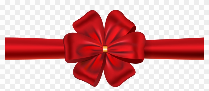 Ribbon Red Clip Art - Ribbon Bow Png #148181