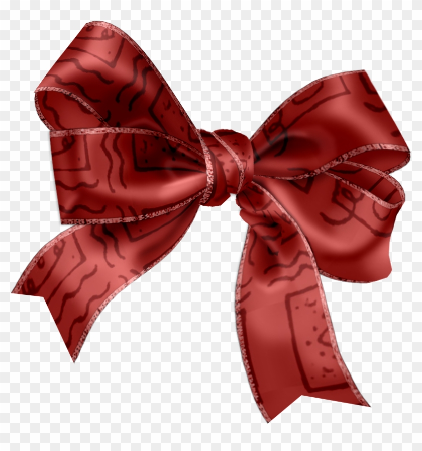 Christmas Bow Clip Art - Lazos Rosados Png #148291