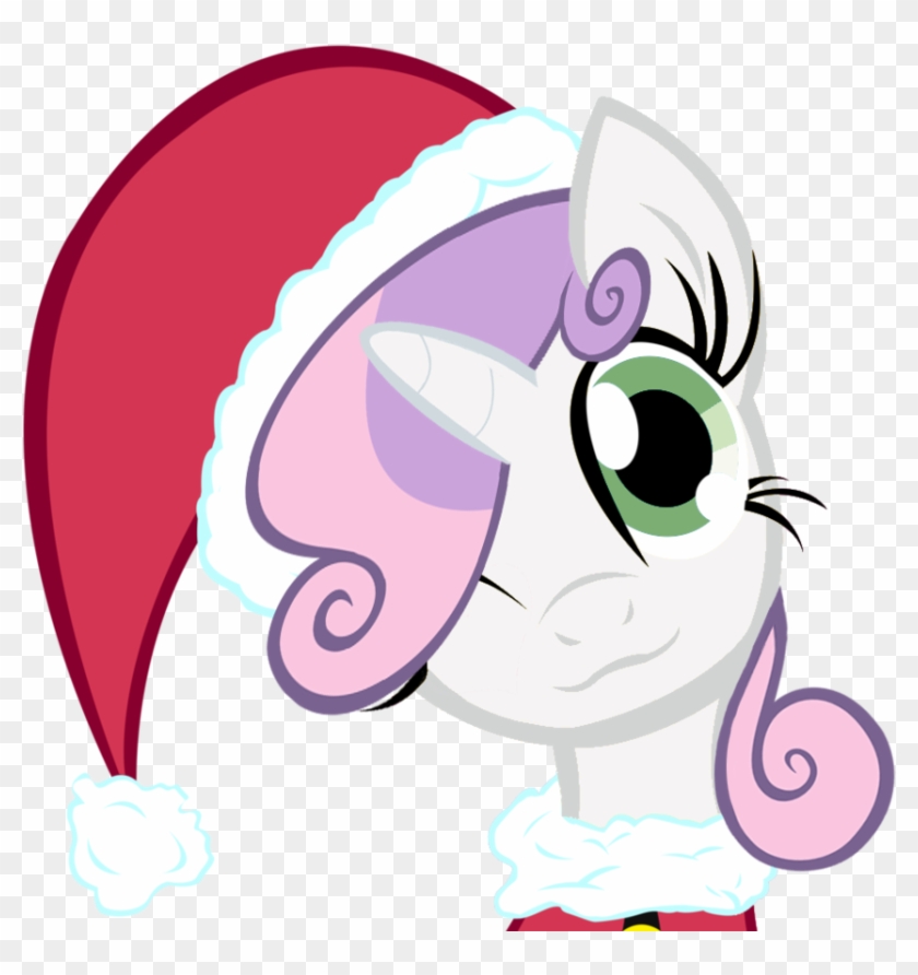 Merry Christmas Sweetie Bell By Themightysqueegee - My Little Pony Christmas Sweetie Belle #148373