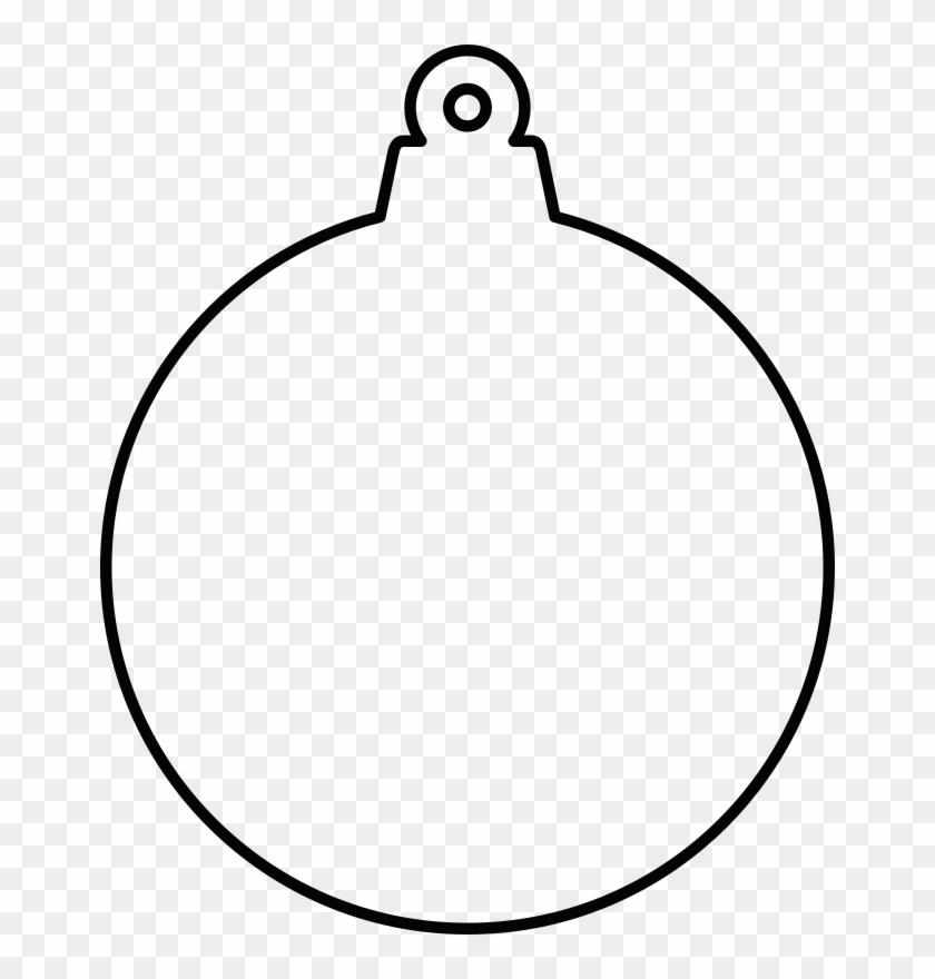 Christmas Ornaments Ornament Silhouette Clipart Silhouettes - Christmas Ornament Shape #148669