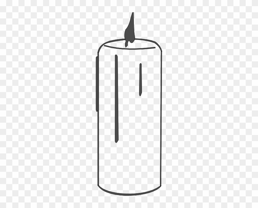 Candle - Candle Clipart Outline #148866