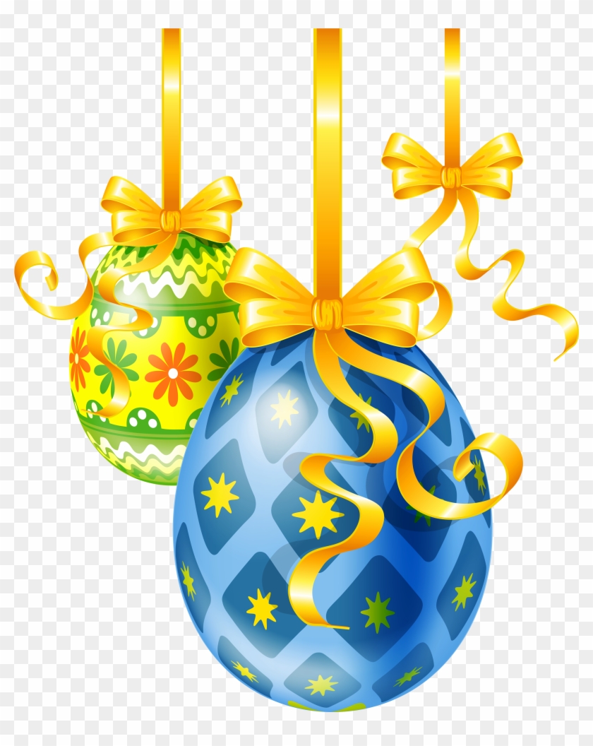 Easter Bunny Easter Egg Clip Art - Easter Eggs Png Transparent #148892