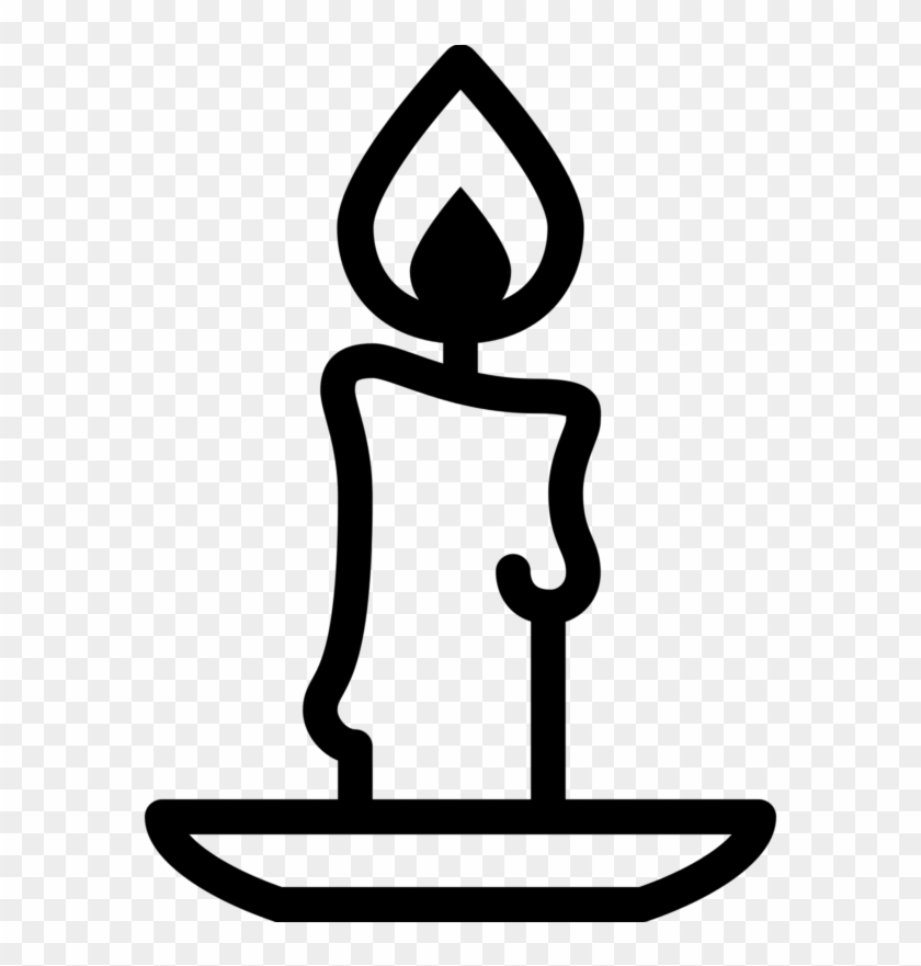 Winsome Inspiration Candle Clipart Free Images Black - Candle Clipart Black And White #148914