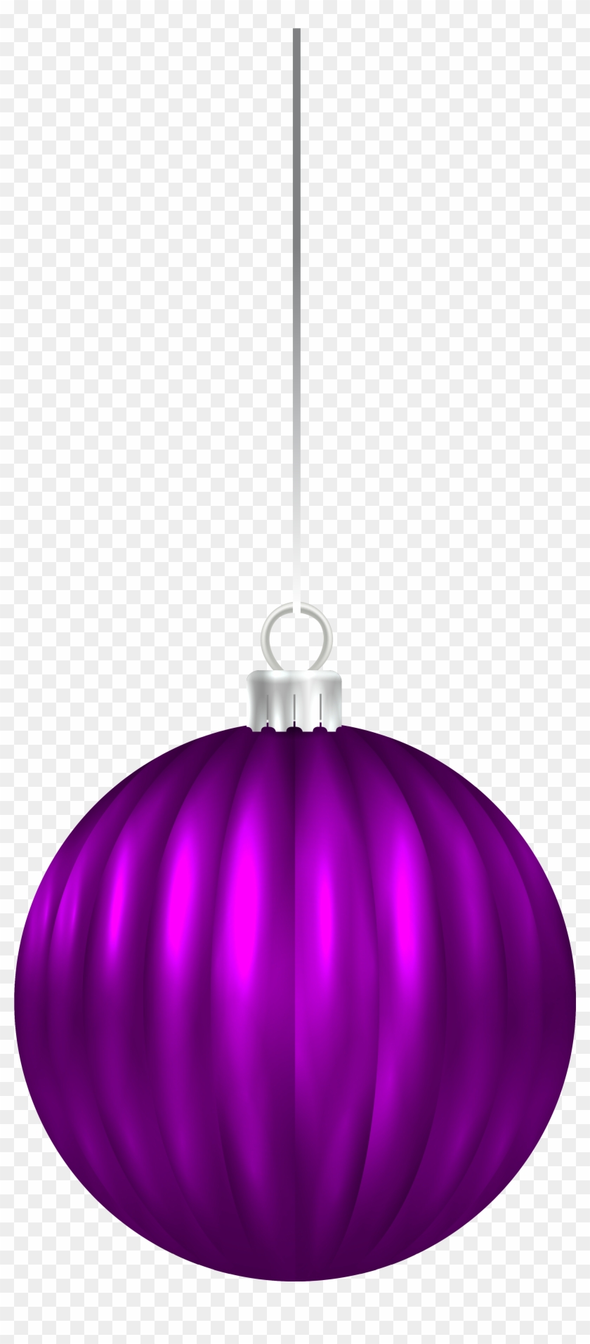 Purple Christmas Ball Ornament Png Clip Art Image - Purple Christmas Ornament Png #148975