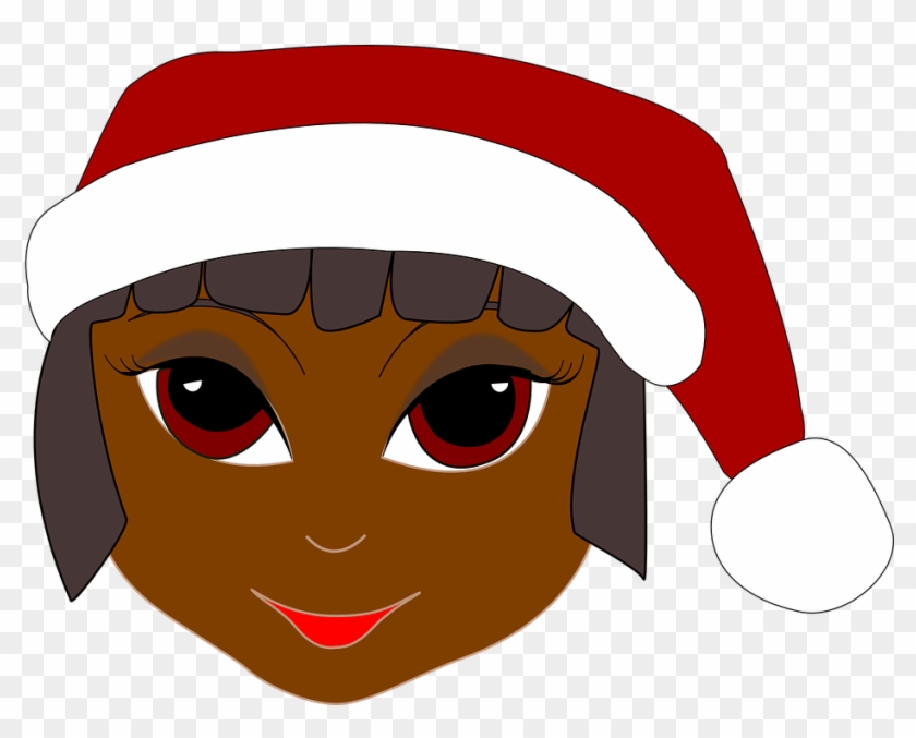 Black Santa Claus Clipart - Christmas Day #149020