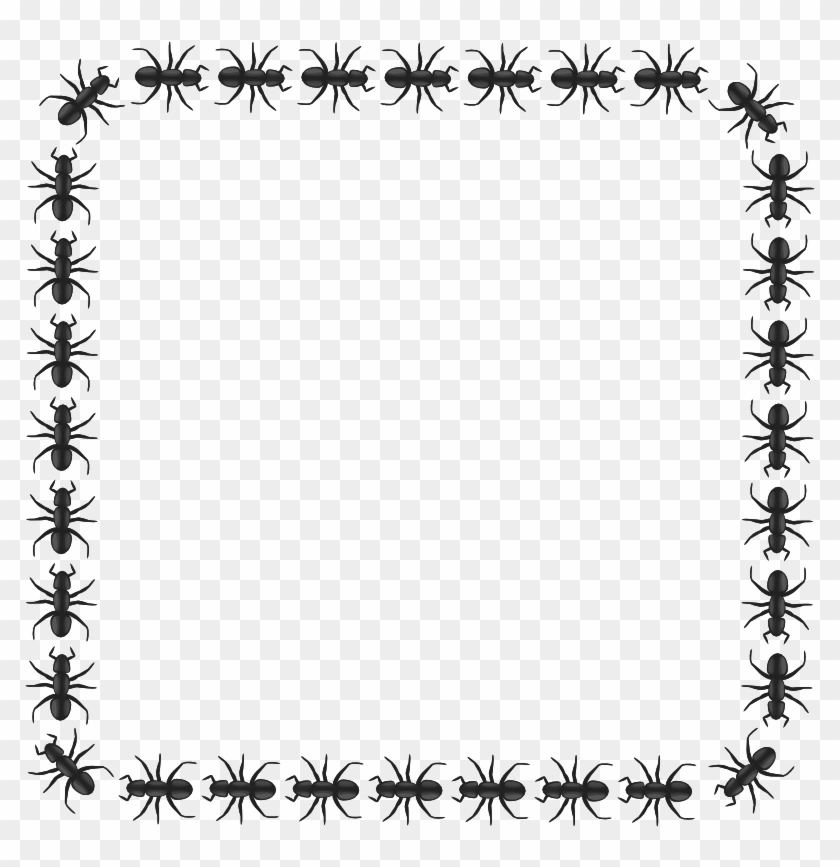 Holiday Clip Art Border - Ant Border #149204