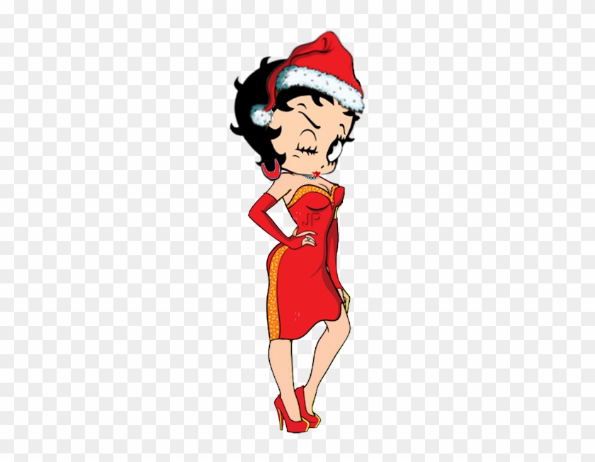 Betty Boop, Cartoon Art, Merry Christmas, Clip Art, - Betty Boop #149255
