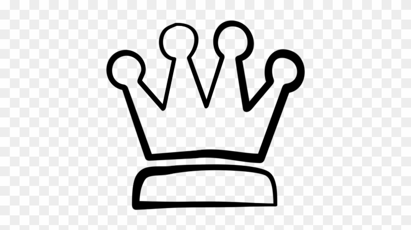 Crown Black And White Clipart - Crown Clipart #149559