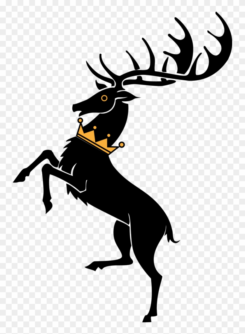 Reindeer Clipart Silhouette - Game Of Thrones Houses #149740