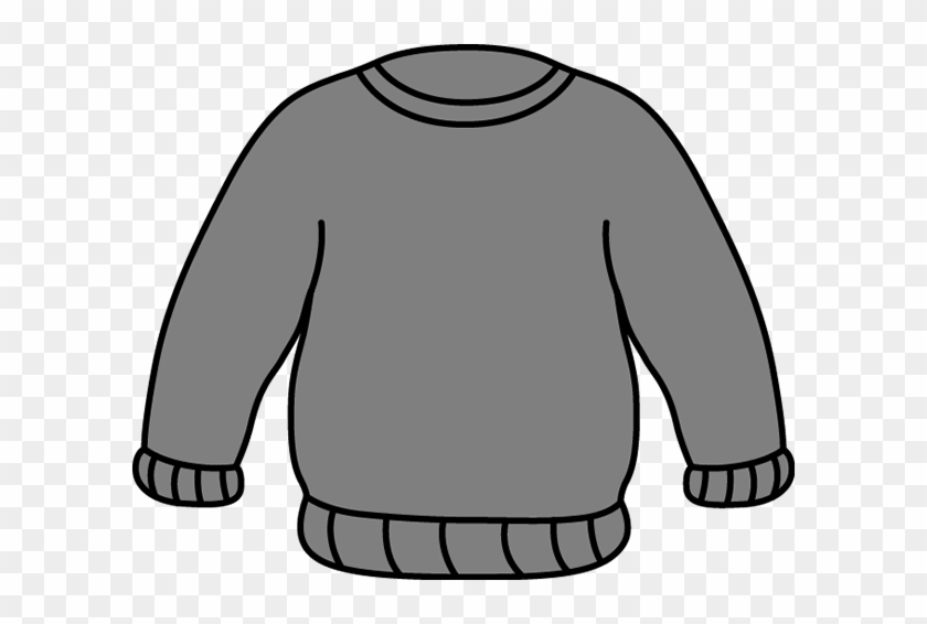 Gray Sweater - Grey Sweater Clipart #149832