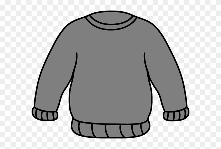 Gray Sweater - Grey Sweater Clipart #149832