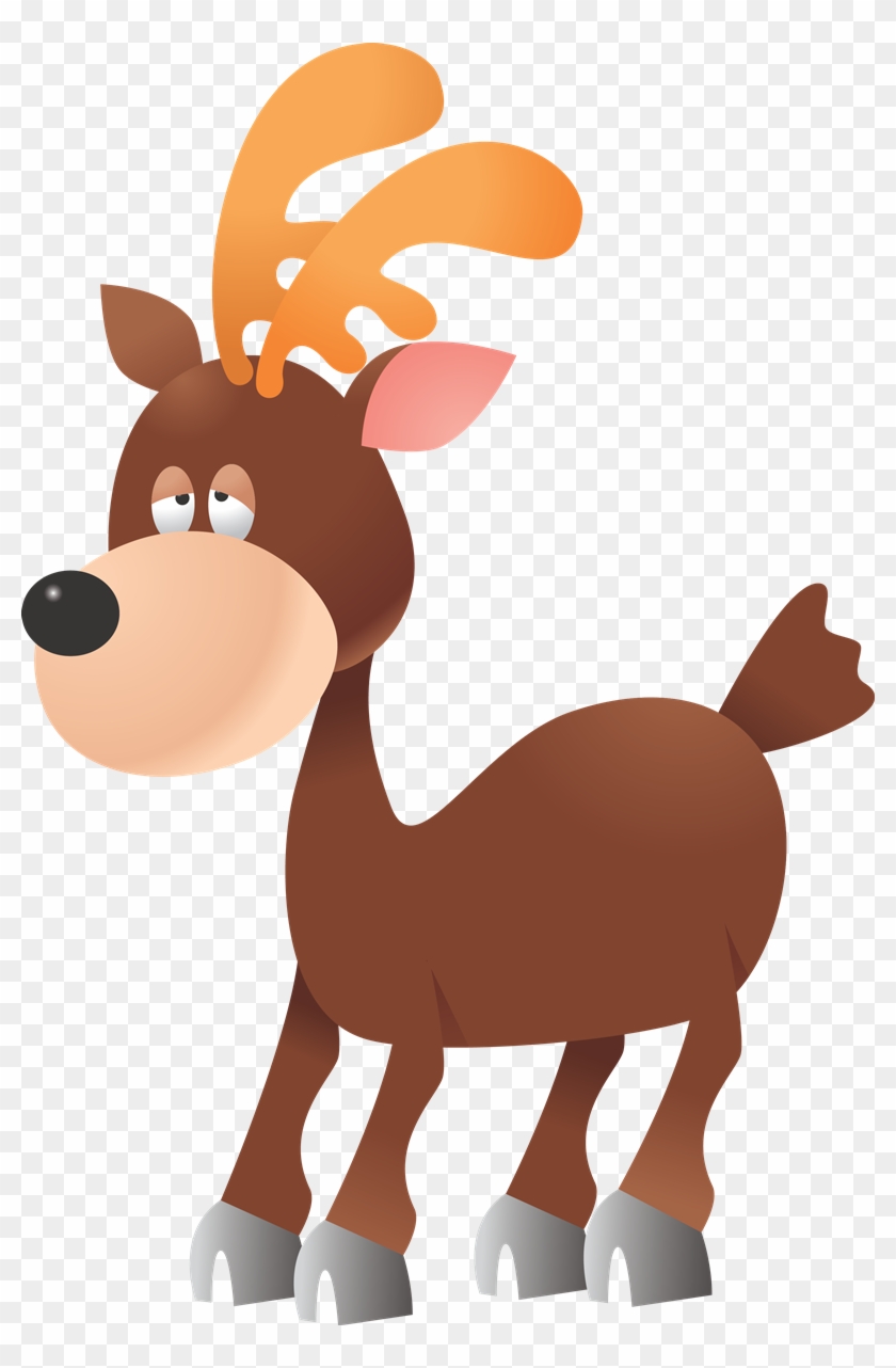 Deer Free To Use Clipart - Cartoon Animal Deer Free #149899