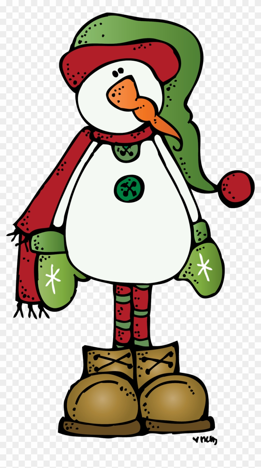 Snowman More - Melonheadz Christmas Clipart #149909