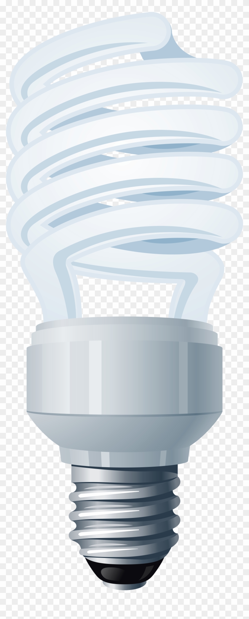 Energy Saving Light Bulb Png Clip Art - Compact Fluorescent Lamp #149972