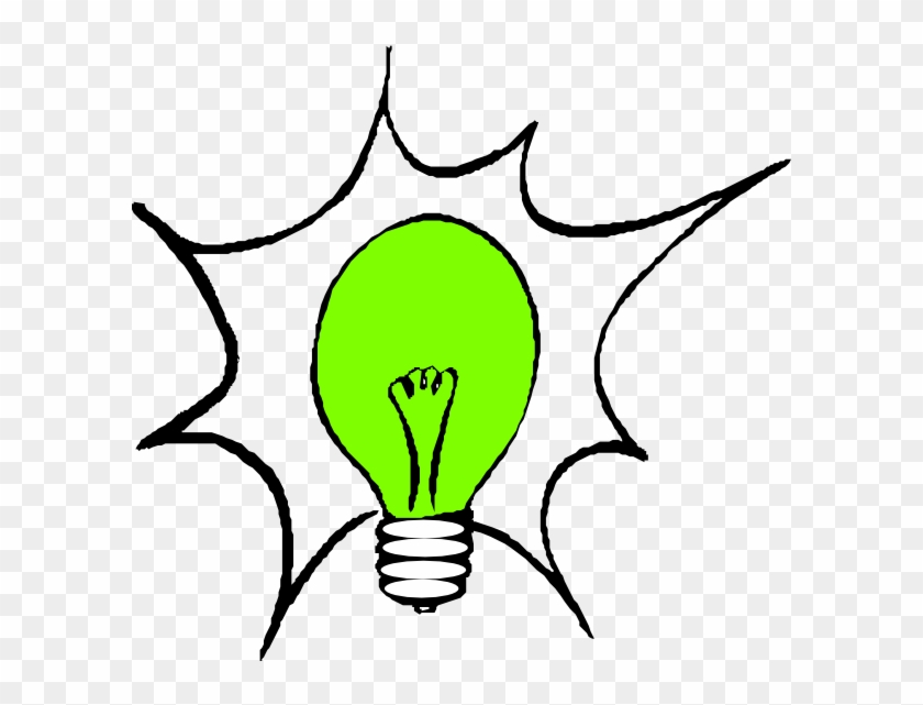 Green Light Bulb Clip Art At Clker - Light Bulb Clip Art #149984