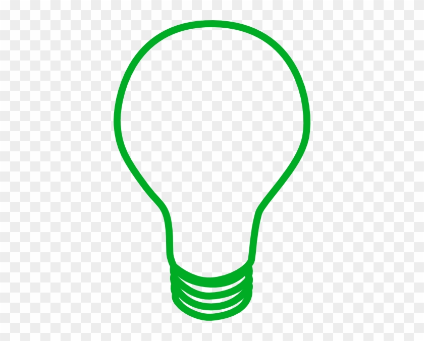 Green Lightbulb Clip Art - Light Bulb Green Png #150117