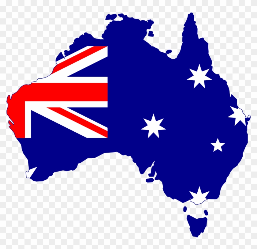 Flag Silhouette Australia - Australia Flag On Country #150214