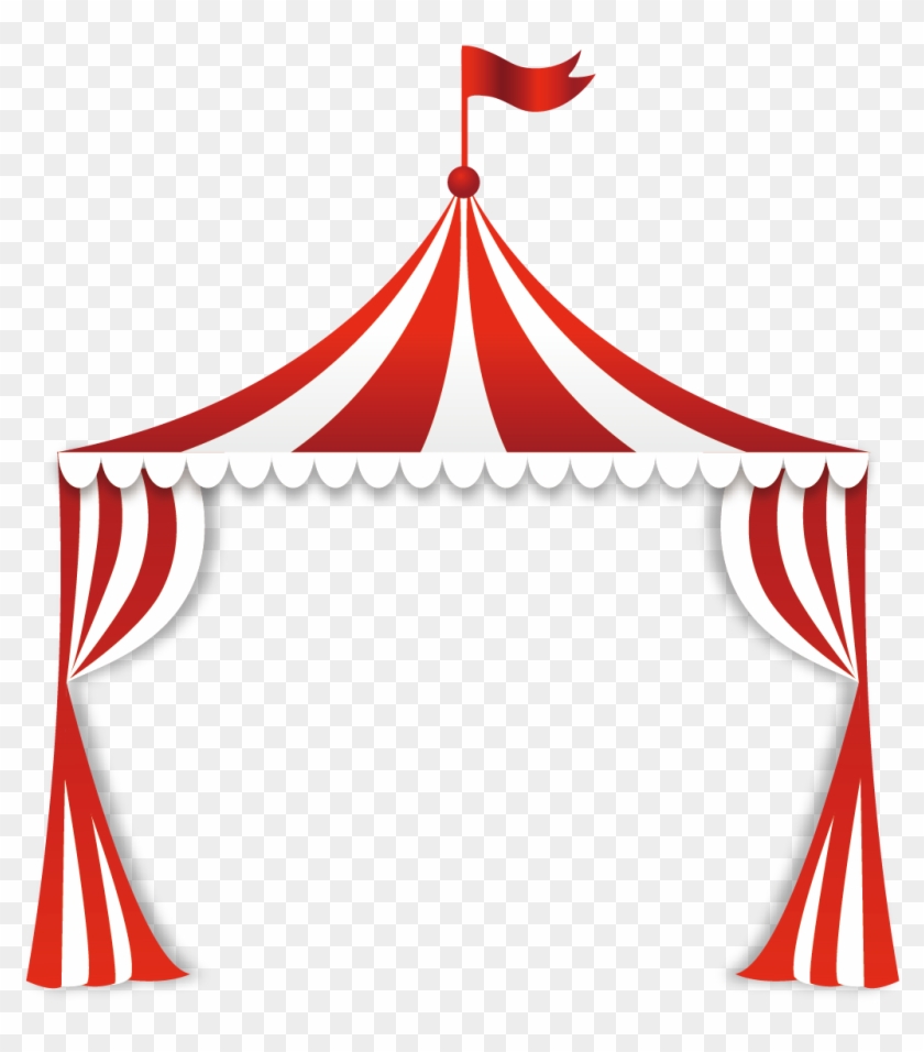 Circus Tent Clip Art - Circus Tent Background #150373