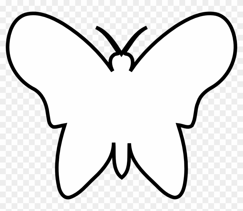 Chrismon Butterfly Large The Butterfly Is A - Butterfly Outline Png Files #150522