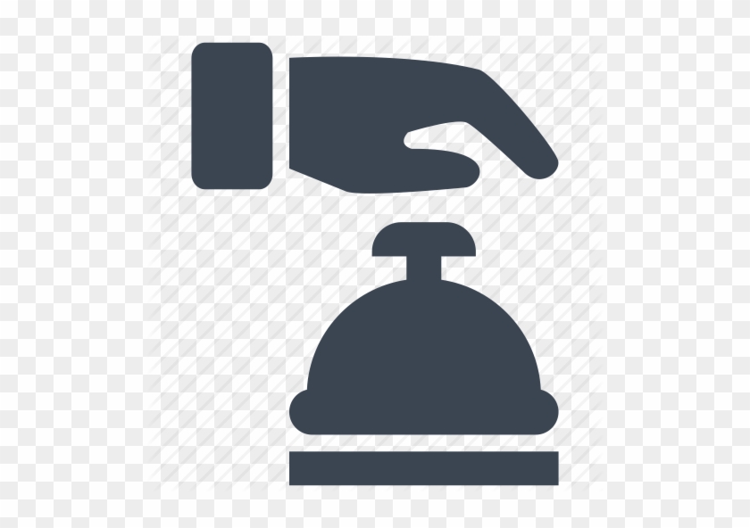 15 Desk Service Bell Icon Images Desk Bell Clip Art - Bell Ring Hotel Icon #150570