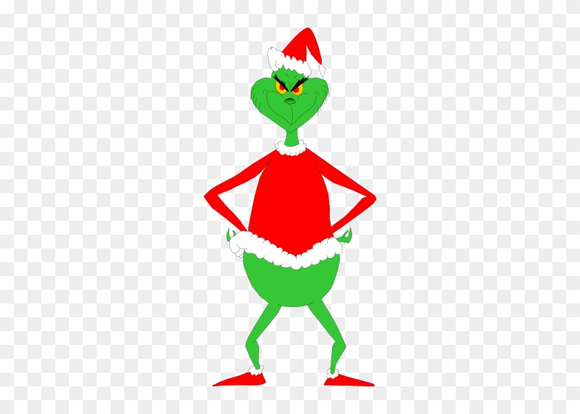 Check It Out, Learn To Draw The Grinch Who Stole Christmas - Grinch In Santa Suit #150746