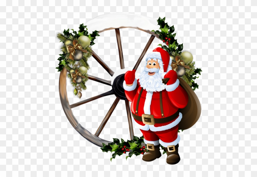 Pere Noel,santa, Christmas - Merry Christmas Santa Claus Gift Bag Cotton Linen Throw #150903