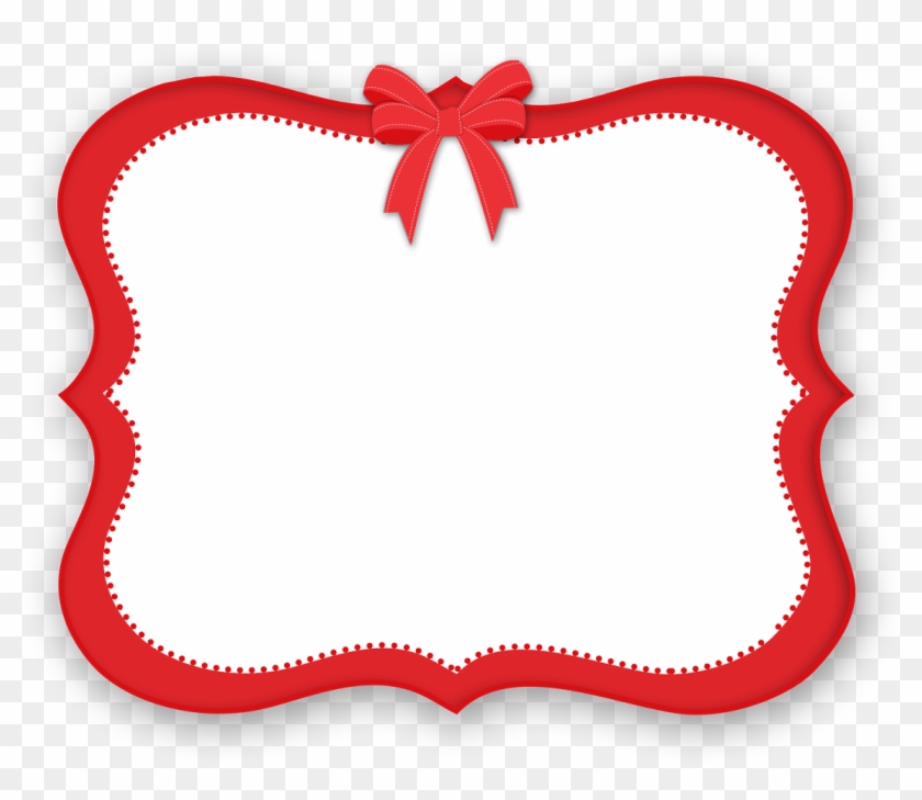 Frame, Template, Logo, Design, Label, Searching, Christmas - Vermelho Moldura Png #151235